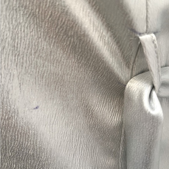 Zara Silver Slip Dress - Picture 11 of 12